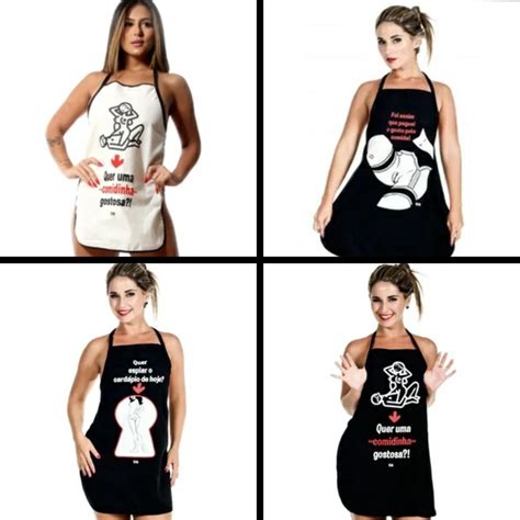 Avental Erótico Dizeres Sensual Center Sex Shop São Carlos