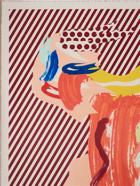 Roy Lichtenstein Nude From Brushstrokes Figures Series Bukowskis