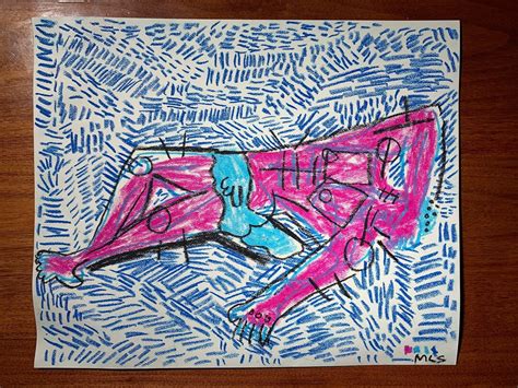 Lost In Sea Nude Male Art Queer Art Print Contemporary Art Vivid Colours Gay Erotic