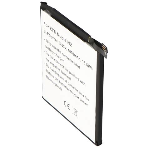 Accu Geschikt Voor ZTE Nubia N2 Li Polymer 3 85V 4800mAh 18 5Wh