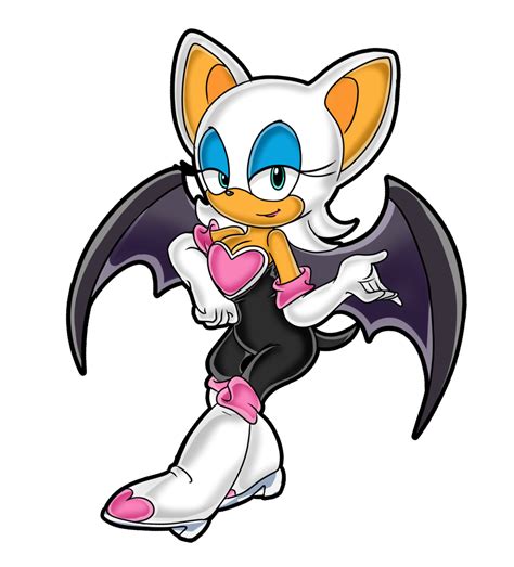 Rouge The Bat Воровка Руж Летучая мышь Руж Sth Персонажи Sonic