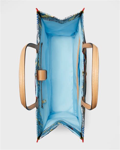 Tory Burch Ella Hot Air Balloon Print Tote Bag Neiman Marcus