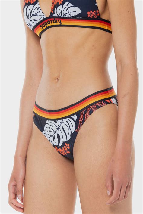 Μαγιό Σλιπ Vintage Logo Bikini Brief SUPERDRY ΜΠΛΕ Bloobox