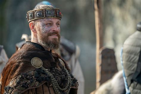 'Vikings': Peter Franzén Shares a Behind-the-Scenes Image as King ...