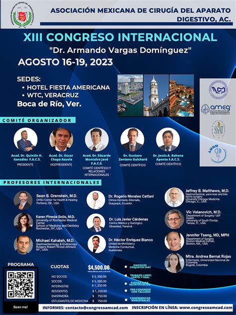 Asiste Al XIII Congreso Internacional De La AMCAD 2023