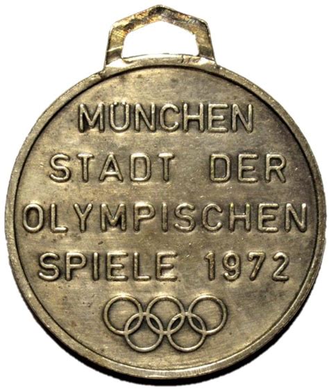 Souvenir Medal of the Olympic Games in Munich 1972 République