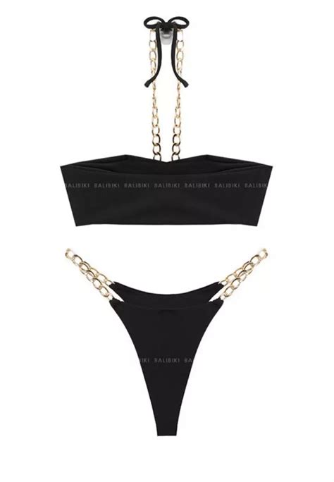 Buy LYCKA LNN Korean Lady Bikini Swinwear Black Online ZALORA