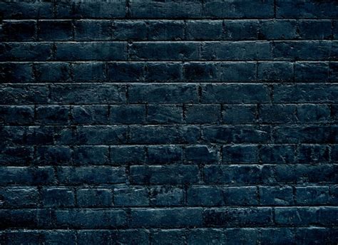 premium photo dark brick texture wall background