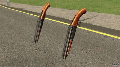 New Sawed Off Shotgun Hq Para Gta San Andreas