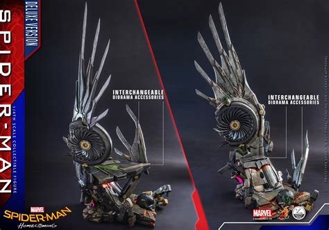 Hot Toys divulga imagens de seu Homem Aranha na escala na versão padrão e deluxe Universo