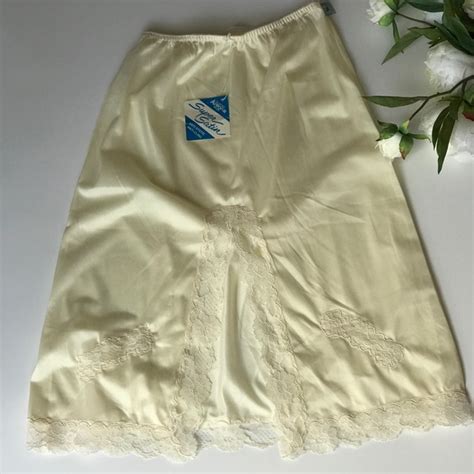 Vintage Intimates Sleepwear Nwt Lingerie Slip Skirt Poshmark