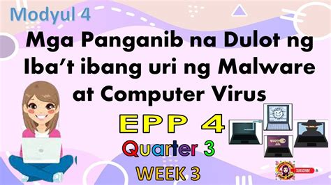 Epp Quarter Week Module Ang Iba T Ibang Uri Ng Malware At