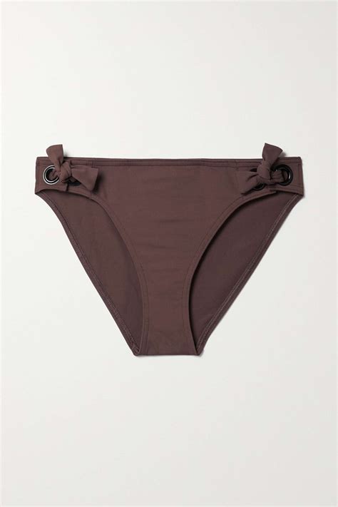 ERES Naïades Divinité Bikini Briefs Brown Editorialist