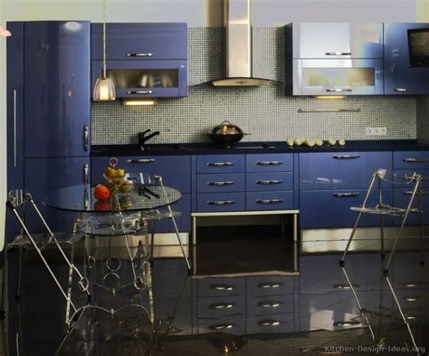 25 Inviting Blue Kitchen Cabinets To Have