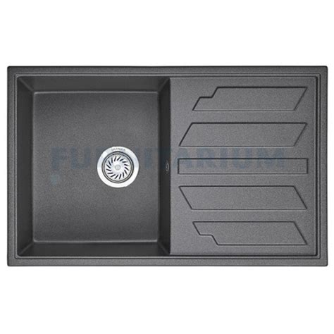 Купить 8002, графит , кухонная мойка по низкой цене в Москве