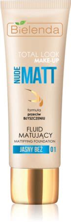 Bielenda Total Look Make Up Nude Matt Liquid Foundation With Matte Effect Notino Co Uk