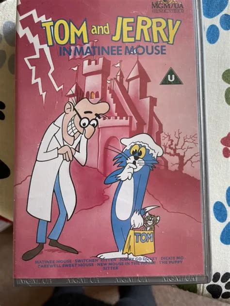 TOM AND JERRY vhs Matinee Mouse £5.00 - PicClick UK