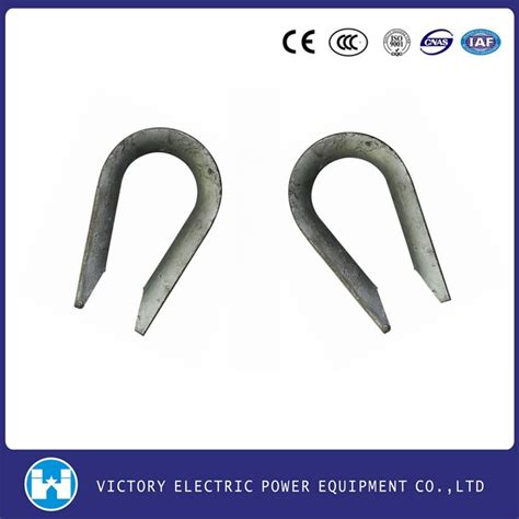 High Quality Hot DIP Galvanized Thimble Clevis For Guy Grip Cable Clamp