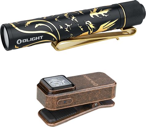 Olight Oclip Rechargeable Edc Flashlight Lumens Dual Light Sources