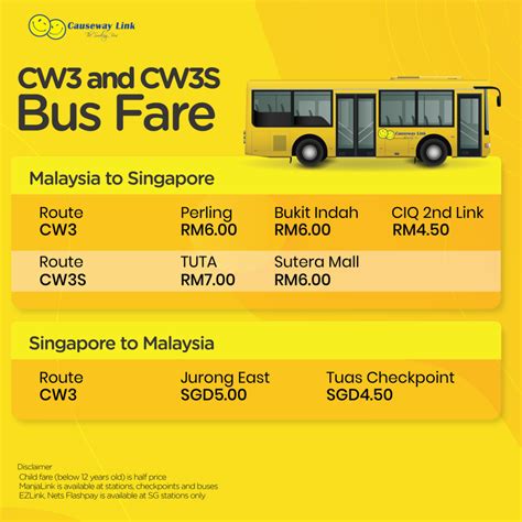 Causeway Link CW3 And CW3S Are Now Back To Serve You Causeway Link