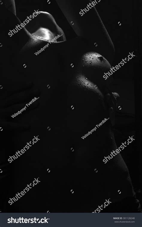 Female Naked Breast Nipples Soft Wet Stock Photo Shutterstock