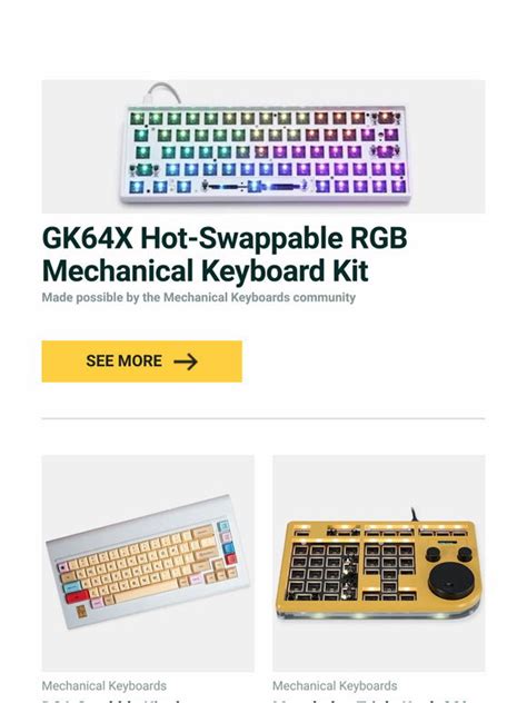 Drop Gk X Hot Swappable Rgb Mechanical Keyboard Kit Dsa Scrabble Kits By Clackeys Megalodon