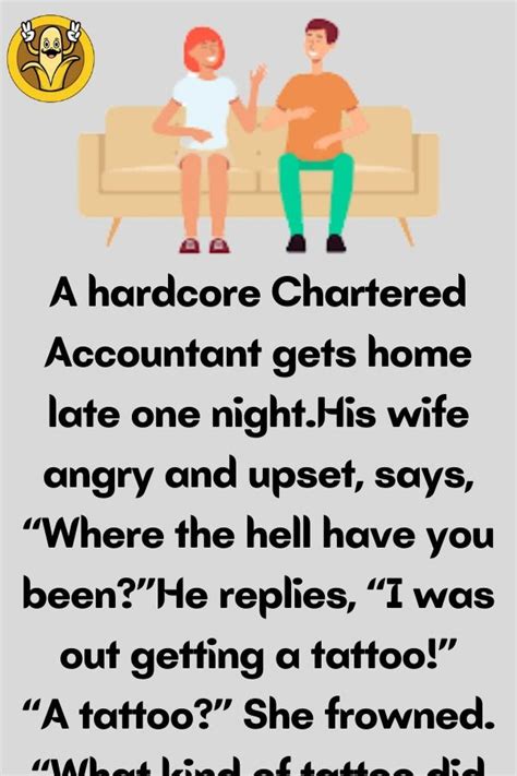 A hardcore Chartered Accountant gets home | Jokes, Daily jokes ...