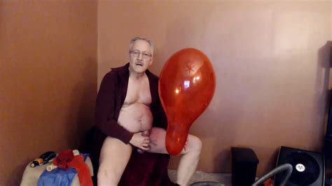 Balloonbanger Slow Fun W Med Sized Balloon Jerk Cum Pop Gay Amateur