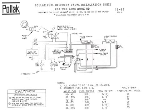 F Fuel Tank Selector Valve Diagram Ford F Fuel