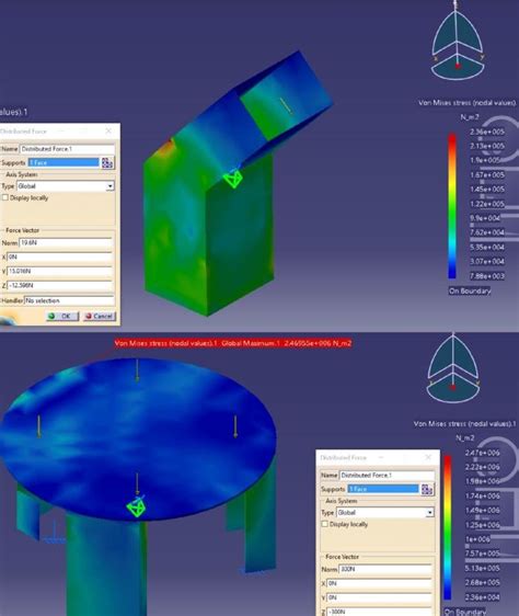 Static Load Analysis Using Catia Download Scientific Diagram