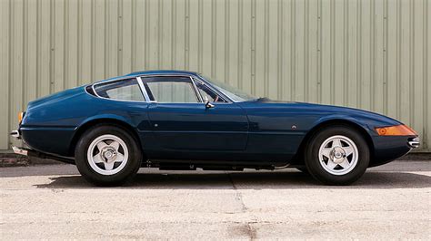 Hd Wallpaper Ferrari Ferrari 365 Gtb4 Daytona Blue Car Coupé