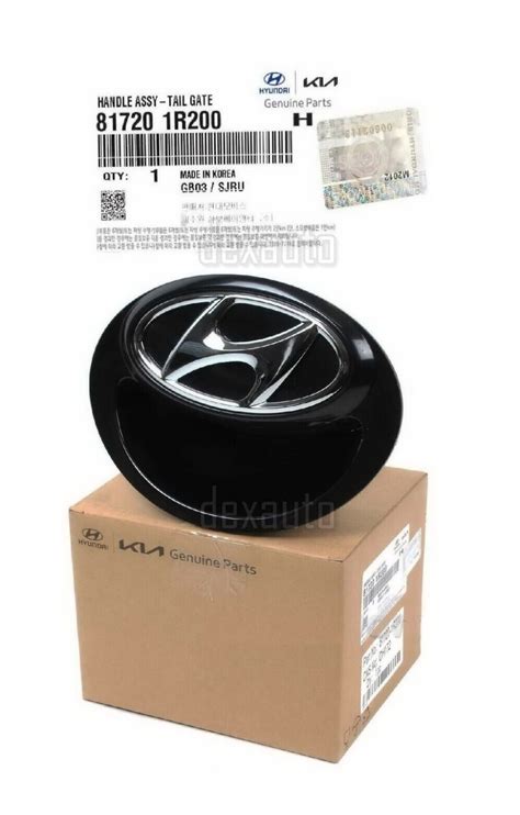 Trunk Release Handle Rear 817201R200 for Hyundai 2012-2017 Accent | eBay