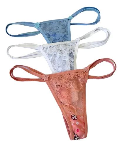 Kit 35 Calcinhas Renda Lingerie Sexy Fio Dental Duplo Parcelamento
