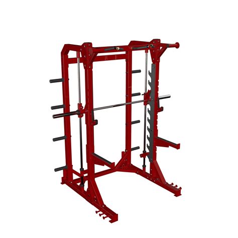 Gym Home Fitness Equipment Power Cage Squat Rack Half Rack China Multi Function Smith Half