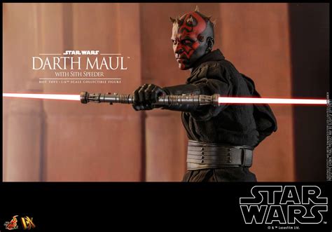 Star Wars The Phantom Menace Darth Maul 1 6 Scale Figure By Hot Toys The Toyark News