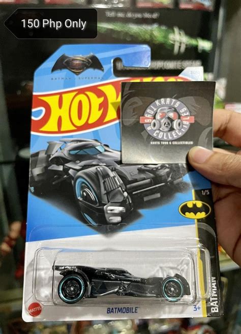 Hot Wheels Batman Vs Superman Batmobile Hobbies Toys Toys Games On Carousell