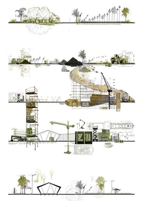 The Best Landscape Plan Drawing Section No 103 Architectural Section