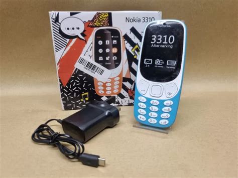 Nokia 3310 Dual Sim 2g 2019 Light Blue Unlockd Classic Basic Mobile