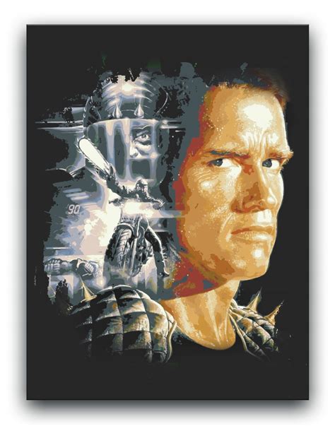 Plakat Filmowy Gamingowy Ksi Kowy Komiksowy Arnold Schwarzenegger