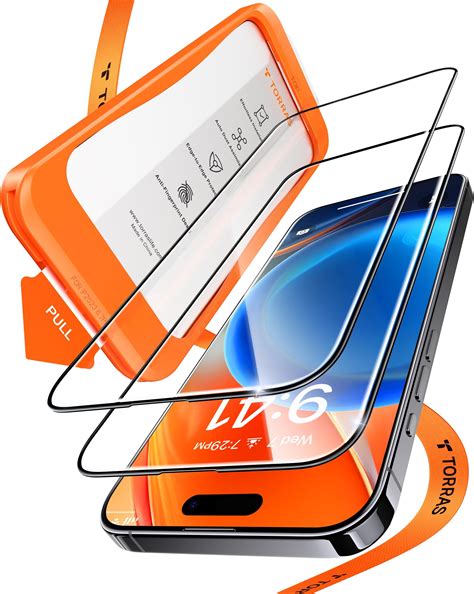 Amazon.com: TORRAS Diamond Shield for iPhone 15 Screen Protector