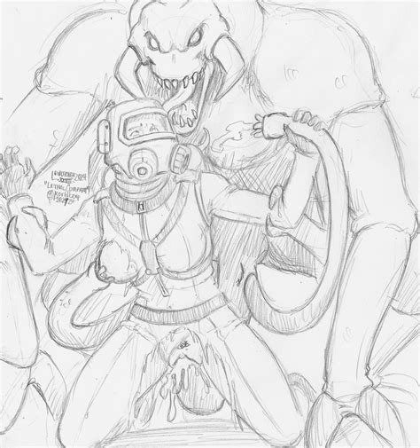 Lewdtober XXVIII Lethal Cumpany By Korblborp Hentai Foundry