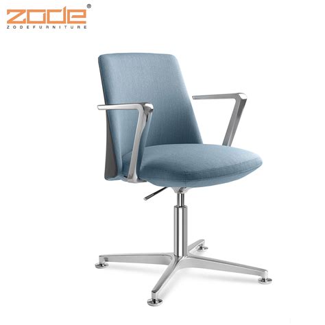 Zode Ergonomic Blue Fabric Modern Computer Office Furniture Swivel