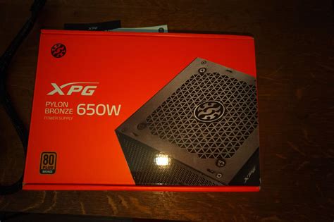 Блок питания XPG PYLON 650W Bronze PYLON650B-BKCEU — купить в интернет ...