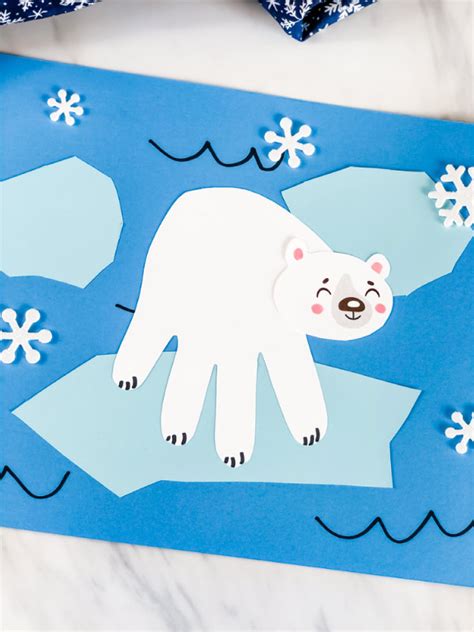 How to Create a Polar Bear Craft Template?