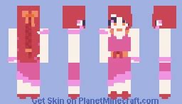 Pride Series Lesbian Minecraft Skin