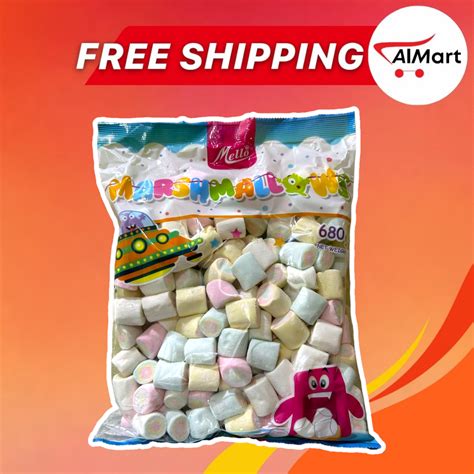 bundle  pcs mello big color marshmallows  grams  shopee