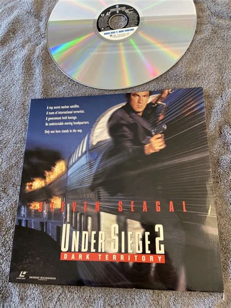 UNDER SIEGE 2 Dark Territory with Steven Seagal Laser Disc Widescreen ...