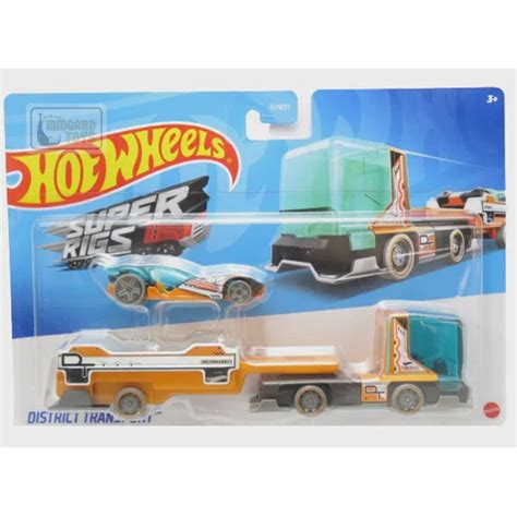 Caminh O Ve Culo Caminh Es De Transporte Super Rigs Hot Wheels Em Promo O Na