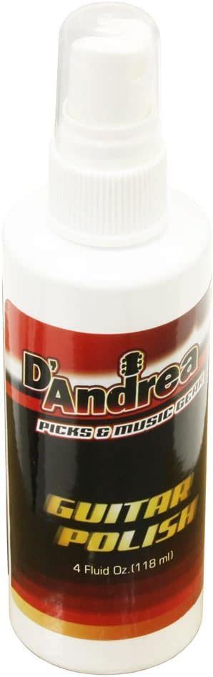 D Andrea Guitar Polish With Spray Pump Single Unit