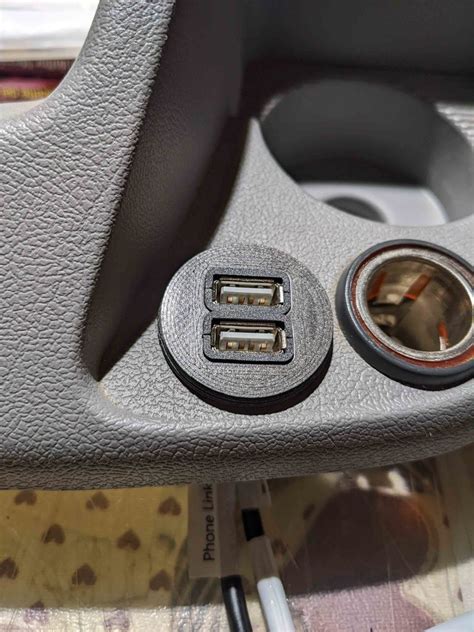 Atoto Usb Two Ports Insert For Fiat Ducato Citroen Sprinter Ligher Hole